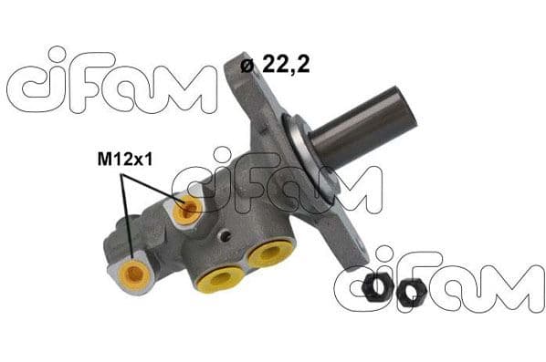 CIFAM FREN ANA MERKEZ DACIA DOKKER 12 LODGY 12 1.2TCe 1.3TCe 1.5dCi 1.6 ESP Lİ ARAÇLAR İÇİN OEM: 460112629R - CIFAM 2021227 kodlu oto yedek parça