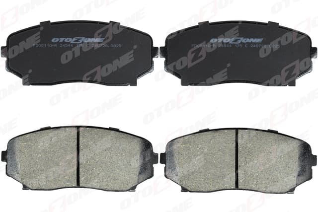 OTOZONE ÖN FREN BALATA MITSUBISHI ECLIPSE CROSS 17- / L200 2.2L 4N14 DI-D KL6T 2019- / OUTLANDER 2.4L 4B12 OEM: 4605B475-4605C248-L2Y63328Z - OTOZONE FDO9110-R kodlu oto yedek parça