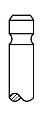 GUNES SUBAP EMME EGZOZ TOYOTA AURIS 1.6i 1ZRFE -YARIS 1.8 2ZRFE 16V IN-8/EX-8 OEM: 1371137020-1371537030 - GUNES 6256-6257 kodlu oto yedek parça