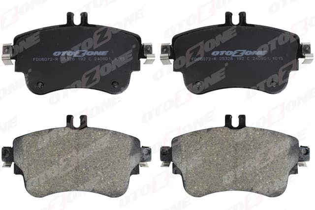 OTOZONE FREN BALATASI ON MERCEDES W176 W246 C117 OEM: A0084200420 - OTOZONE FDO6072-R kodlu oto yedek parça