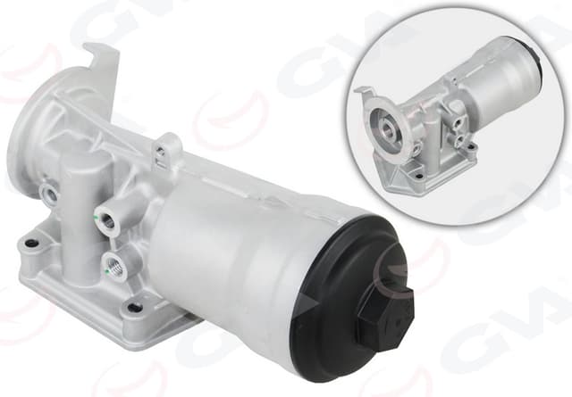 GVA YAĞ SOĞUTUCUSU KOMPLE TRANSPORTER T5 1.9TDI AXB AXC CADDY 1.9TDI BJB OEM: 045115389K - GVA 4275016K kodlu oto yedek parça