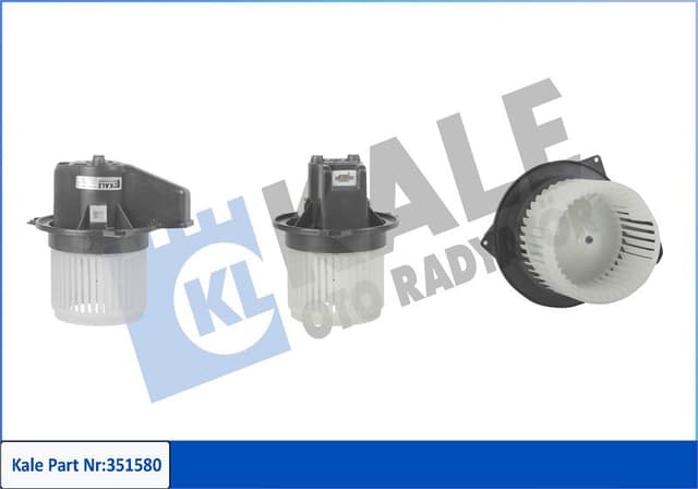 KALE-RADYATOR KALORİFER MOTORU FIAT 500 07> LANCIA YPSILON 11>18 0.9 1.2 1.3D MJET 1.4 OEM: 77366109 - KALE 351580 kodlu oto yedek parça