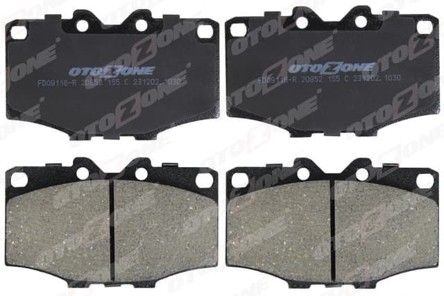 OTOZONE TOYOTA 4 RUNNER-HILUX III-HILUX IV-LAND CRUISER ÖN BALATA OEM: J0449135130 - OTOZONE FDO9116-R kodlu oto yedek parça