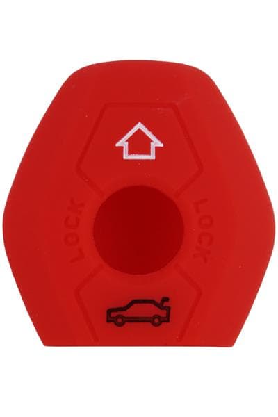 AFT KONTAK ANAHTAR KUMANDA KORUYUCU KILIF SİLİKON KIRMIZI BMW E46-E39-E63-E60-E36-E81 X5-6 SERISI-Z3-Z4 OEM: HMA015-K - AFT HMA015-K kodlu oto yedek parça