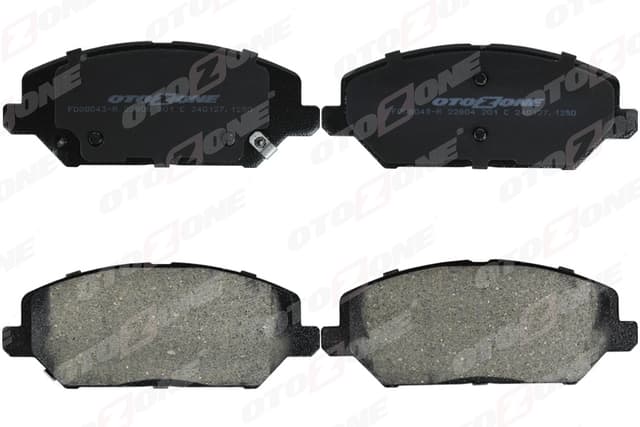 OTOZONE ÖN FREN BALATA HYUNDAI İ30 1.4L T-GDİ 7 vites 17- / 1.6L CRDİ 17- / KIA CEED 1.4L 1.6L 18- OEM: 58101G4A10-58101G4A00 - OTOZONE FDO8043-R kodlu oto yedek parça