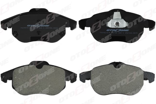OTOZONE ÖN FREN BALATASI ASTRA H 05 10 VECTRA C 08.02 ZAFIRA B 05 10 SAAB 9.3 02 CROMA 06.05 OEM: 93166798-1605139-93183728-1605282 - OTOZONE FDO5013-R kodlu oto yedek parça