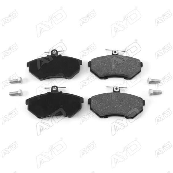 AYD ÖN FREN BALATA İNCE VW GOLF II III. POLO CLASSIC 95- . PASSAT 88-97. CADDY 95-04. JETTA CİVATALI OEM: 357698151A-357698151D-T113501080 - AYD 60001A kodlu oto yedek parça