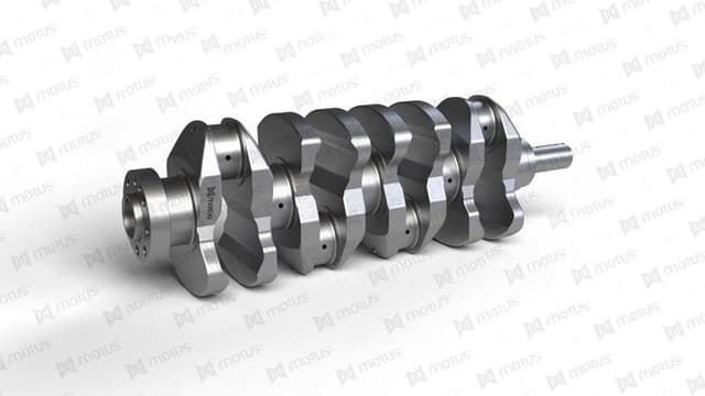 MOTUS KRANK MİLİ NISSAN NAVARA YD25DDTI D40 EURO5-160-190 HP-GÜÇLENDİRİLMİŞ-NITRIDED OEM: 122005X00A-12200KH40A - MOTUS 0881 kodlu oto yedek parça