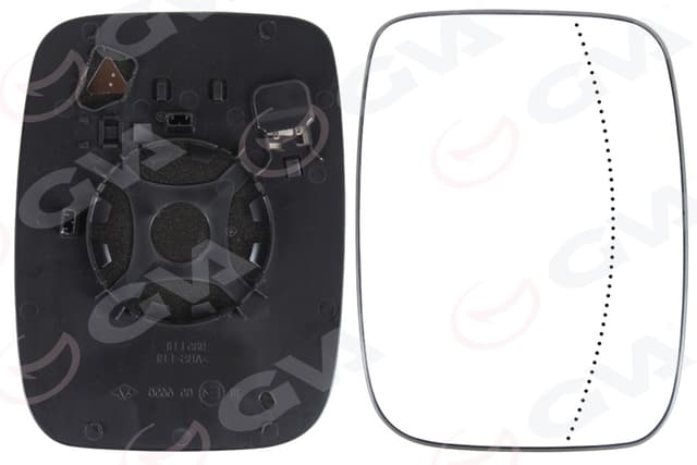 GVA AYNA CAMI SAĞ RENAULT TRAFIC 23- ISITMALI ASFERİK OEM: 963655971R - GVA 1119152 kodlu oto yedek parça