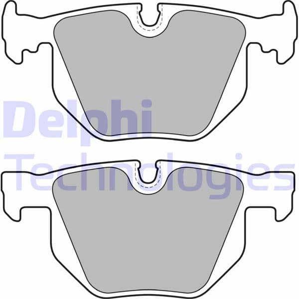 DELPHI FREN BALATASI ARKA BMW E65 E66 OEM: 34216761285 - DELPHI LP1834 kodlu oto yedek parça