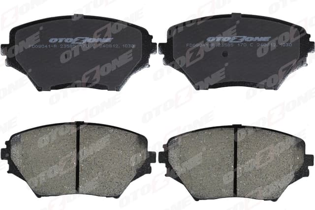 OTOZONE ÖN FREN BALATA TOYOTA RAV4 2.0L 1AZ-FE ACA21 01-05 OEM: 0446542070-0446542071-0446542080 - OTOZONE FDO9041-R kodlu oto yedek parça