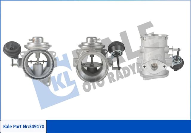 KALE-RADYATOR EGR VALFİ TRANSPORTER T5 TOUAREG 2.5 TDI 03-09 AXD AXB BLJ OEM: 070128070B-070128070E - KALE 349170 kodlu oto yedek parça