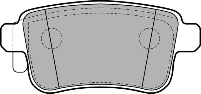 KALE-BALATA FREN BALATASI ARKA MERCEDES CITAN W415 12 . RENAULT KANGOO II 09 OEM: A4154210410-440604876R - KALE 24692 160 24 ANS KD13 kodlu oto yedek parça