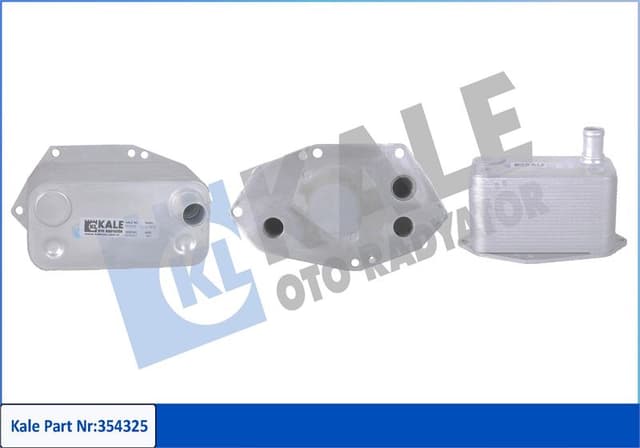 KALE-RADYATOR YAG SOGUTUCU BMW M57 D25 D30 E46 E39 E38 E53 OEM: 11422247204 - KALE 354325 kodlu oto yedek parça