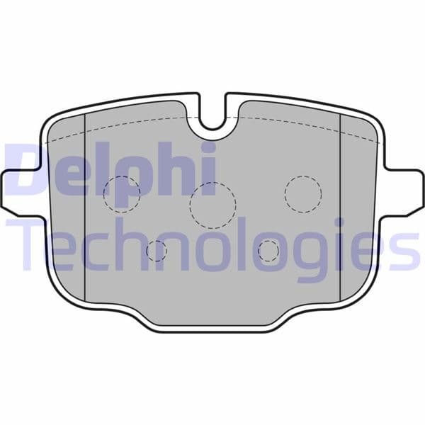 DELPHI FREN BALATASI ARKA BMW G20 G80 G28 G22 G82 F10 F11 F12 F13 F06 G32 G01 F97 G08 G02 F98 OEM: 34218847061 - DELPHI LP2246 kodlu oto yedek parça