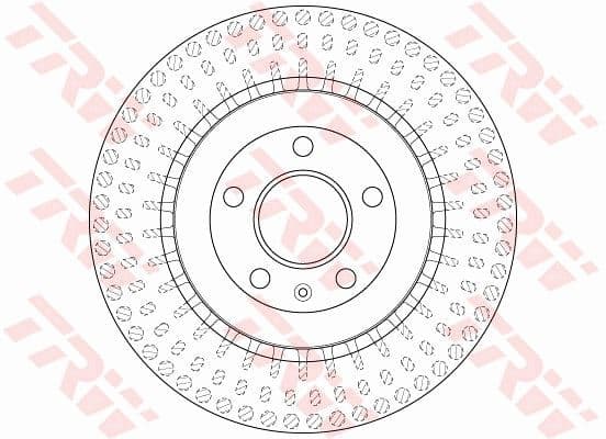 TRW ARKA FREN AYNASI ADET TOUAREG 3.0TDI 17 A4-A5 1.8TFSI-2.0TDI 08 A6 2.0TFSI-2.8FSI 11 330x22x5xHV OEM: 4H0615601D-4H0615601H-8W0615601E - TRW DF6175S kodlu oto yedek parça