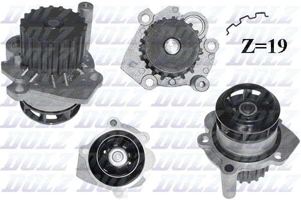 DOLZ DEVİRDAİM POLO 01-09 CORDOBA 02-09 IBIZA IV 02-05 FABIA 00-07 1.9SDI OEM: 045121011G-045121011J - DOLZ A250 kodlu oto yedek parça