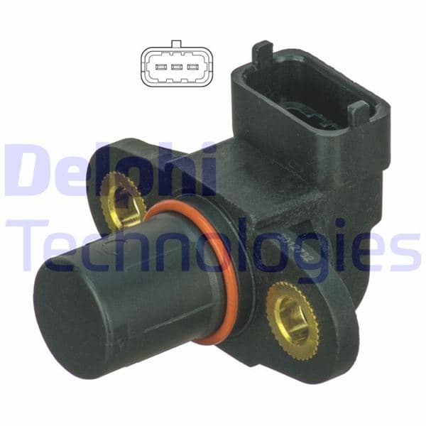 DELPHI EKSANTRIK MILI KONUM SENSORU MERCEDES W202 W210 W163 W140 R129 R170 W638 B901 B904 OEM: A0031539128 - DELPHI SS11195 kodlu oto yedek parça