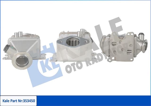 KALE-RADYATOR EGR SOĞUTUCU FIAT FIORINO-PUNTO-QUBO-EGEA-500L-500X-ALFA ROMEO MITO 1.3 MJT OEM: 55249454/55273563 - KALE 353450 kodlu oto yedek parça