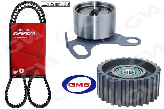 DONGIL TRİGER KAYIŞ SETİ EKSANTRİK SETİ TOYOTA HILUX 2.4L 2L 2L-T LN85 LN145 LN105 90-04 / HIACE 2.4L 2L LH112 LH114 89- 1 KAYIŞ 1 RULMAN 1 DİŞLİ 129x310 OEM: 1356859065-1350554021-1350354030 - DONGIL KIT129R31 kodlu oto yedek parça