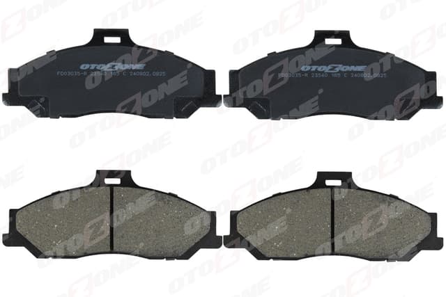 OTOZONE ÖN BALATA RANGER 2.5 D TD 4X4 99 3.0 TDCİ 05 MAZDA B SERİSİ 2.5 D TD 98 GDB3353 OEM: 2M342001FA-UJY63323Z-UJY63328Z - OTOZONE FDO3035-R kodlu oto yedek parça