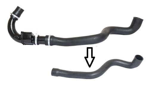 OTOZONE TURBO HORTUMU BÜYÜK PLASTİK PARÇA DACIA LOGAN LS 1.5 DCI OEM: 8200240894 - OTOZONE HOB1041 kodlu oto yedek parça