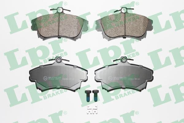 LPR ÖN BALATA CARISMA 1995-2006 COLT 1.5 2004-2012 VOLVO S40 1.6-1.8-1.9-2.0-2.0T 1995-2004 OEM: 30630612-30850976-30769199 - LPR 05P711 kodlu oto yedek parça