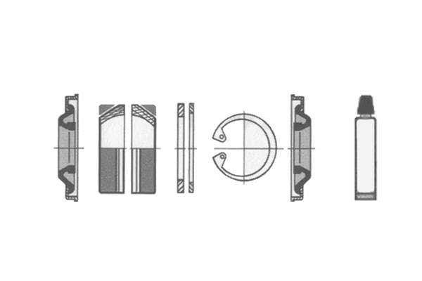 CURTY SUBAP LASTİĞİ SL-124 DOBLO Multijet-CROMA 19 6x8.8/12.2x9.7 71739347 OEM: 71739347 - CURTY 90775 kodlu oto yedek parça