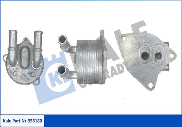 KALE-RADYATOR YAĞ SOĞUTUCU VOLVO S60 II-V40-V60-V70 III-V90 II 2.0 D2 D3 T4 15 CONTA İLEVELİ ŞANZIMAN ŞANZIMAN SOĞUTUCU OEM: 31437314 - KALE 356180 kodlu oto yedek parça