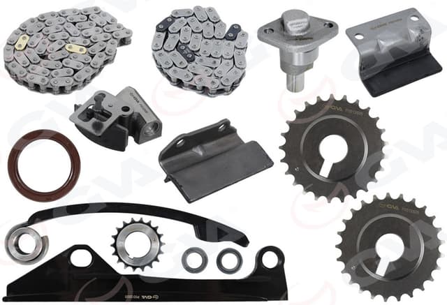 GVA EKSANTRİK ZİNCİR SETİ NISSAN SUNNY 1.6L GA16 N14 90-95 / NX COUPE 1.6L GA16DE B13 90-93 OEM: 1302853Y00-1302853Y10-1307053Y10 - GVA 59C9932 kodlu oto yedek parça