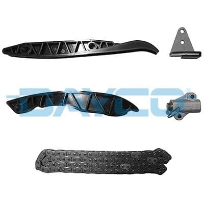 DAYCO EKSANTRİK ZİNCİR SETİ HYUNDAI STAREX 2.5L D4CB 02-08 / H1 2.5L D4CB CRDI 08- / H100 2.5L D4CB 140hp KAMYONET 06-09 / KIA SORENTO 2.5L D4CB 140hp 170hp 06- 1 zincir 1 gergi 3 palet OEM: 243764A020-243514A020-243804A020 - DAYCO KTC1048 kodlu oto yedek parça