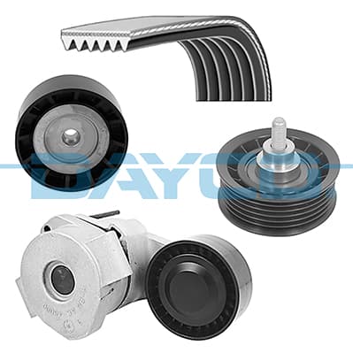 DAYCO ALTERNATOR V KAYIŞ RULMAN SETI BOXER III JUMPER III DUCATO III TRANSIT PUMA 06 KLIMALI 2.0 HDI-TDCI OEM: 1613845880-XS7E19A216AD - DAYCO KPV338 kodlu oto yedek parça