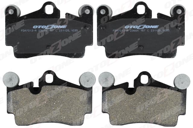OTOZONE ARKA FREN BALATASI TOUAREG-Q7-CAYENNE 2004-2010 OEM: 7L0698451B-7L6698451D-7L0698451H - OTOZONE FDA7013-R kodlu oto yedek parça