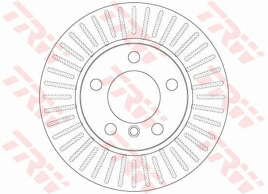 TRW FREN DISKI ON BMW E81 E87 F20 F21 F22 F23 OEM: 34116792215 - TRW DF6255 kodlu oto yedek parça