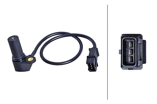 HELLA KRANK MİL SENSÖRÜ DAEWOO-CHEVROLET NUBIRA-KALOS-TACUMA-LACETTI-AVEO 97 OEM: 25182450-96253542-96434780 - HELLA 6PU358191071 kodlu oto yedek parça