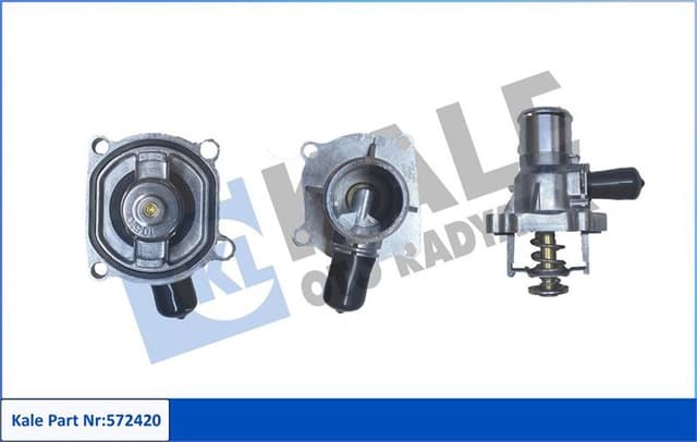 KALE TERMOSTAT FLANŞ 105 C ALFA ROMEO 159-BRERA-SPIDER-FIAT CROMA-OPEL ASTRA G-ASTRA H-INSIGNIA A-MERIVA A-VECTRA C-VECTRA C GTS-ZAFIRA-ZAFIRA FAMILY B-ZAFIRA A-ZAFIRA B 1338177-1338178--1338403 OEM: 1338177-1338178--1338403 - KALE 572420 kodlu oto yedek parça