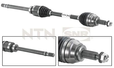 SNR AKS KOMPLE SAG DW6 OTOMATIK 6 VITES 4 2 TALISMAN 1.6 R9M OEM: 391009398R - SNR DK55025 kodlu oto yedek parça