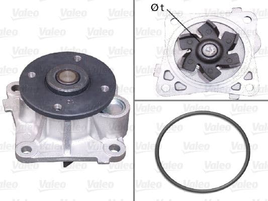 VALEO DEVIRDAIM POMPASI SMART FORTWO Coupe 451 07 . MITSUBISHI COLT ASX LANCER ECLIPSE CROSS A1352000001-MN143664 OEM: A1352000001-MN143664 - VALEO 506962 kodlu oto yedek parça