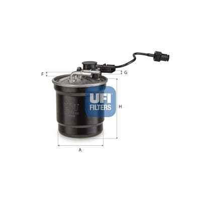 UFI YAKIT FILTRESI YENI KASA FOCUS IV 17 1.5 1.5 ECOBLUE KUGA III 20 1.5 ECOBLUE EURO 6 MOTOR 2229478-2362319-2571667-JX619155AF OEM: 2229478-2362319-2571667-JX619155AF - UFI 2453000 kodlu oto yedek parça