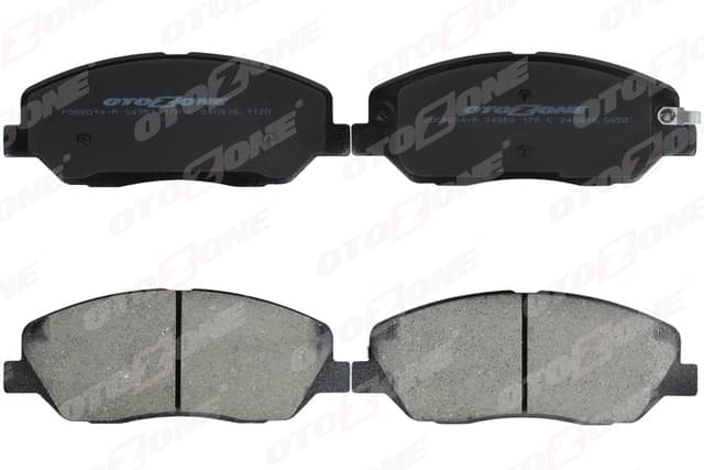 OTOZONE ÖN BALATA SANTAFE 2.2CRDİ-2.2CRDİ 4X4-2.2 CRDİ GLS-2.2CRDİ GLS 4X4 GDB3418 OEM: 581012BA10-581012PA70-WVA24351 - OTOZONE FDO8014-R kodlu oto yedek parça