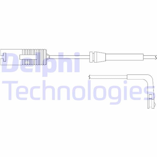 DELPHI BALATA FISI ARKA BMW E39 E52 OEM: 34351163066 - DELPHI LZ0137 kodlu oto yedek parça