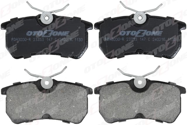 OTOZONE ARKA FREN BALATASI FOCUS I 98 04 FIESTA VI 17 GDB1354 OEM: C1BC2M008AC-98AB2M008BA-98AX2M008BB - OTOZONE FDA3000-R kodlu oto yedek parça