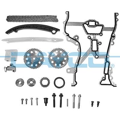 DAYCO 6606022 EKSANTRİK ZİNCİR KİTİ SETİ ASTRA G-H-CORSA C-D 1.0-1.2-1.4 Z12XEP-Z14XEP-X12XE-Z12XE OEM: 6606027-6606022-6606023-93191271 - DAYCO KTC1068 kodlu oto yedek parça