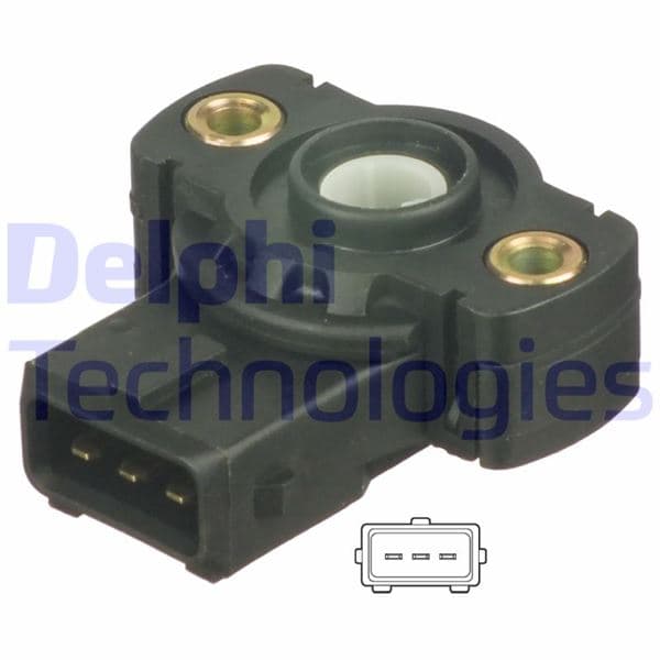 DELPHI GAZ KELEBEGI SENSORU BMW M3 E36 E46 M5 E39 M Z3 Z4 OEM: 13637840383-13631402143 - DELPHI SS11002-12B1 kodlu oto yedek parça