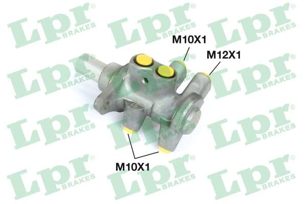 LPR FREN ANA MERKEZI FIESTA V 01>08 FUSION 02>12 MAZDA II 03>07 ABSSIZ OEM: 1430780-4S612140HC - LPR 1035 kodlu oto yedek parça