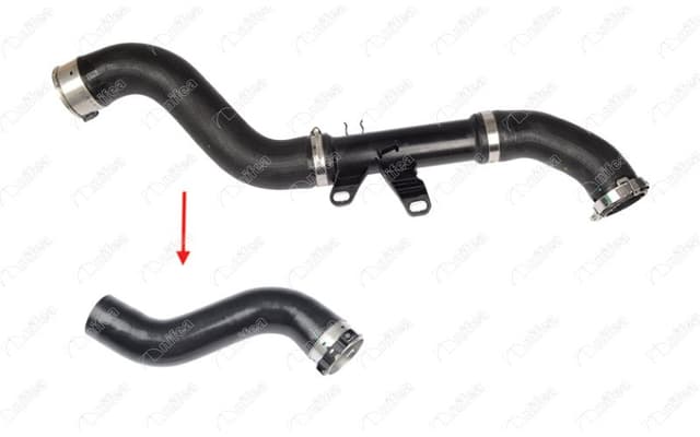 NIFEA TURBOSARJ HORTUMU SOL BUYUK MERCEDES VITO W447 14 OEM: A4475280582 - NIFEA 33318 kodlu oto yedek parça