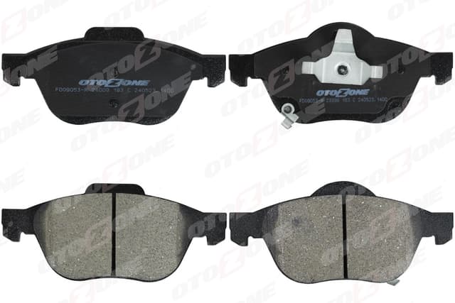 OTOZONE ÖN FREN BALATA TOYOTA AVENSIS 2.0L 1AZFSE AZT220 01-02 15 jant OEM: 0446505050-0446505070-0446505090 - OTOZONE FDO9053-R kodlu oto yedek parça