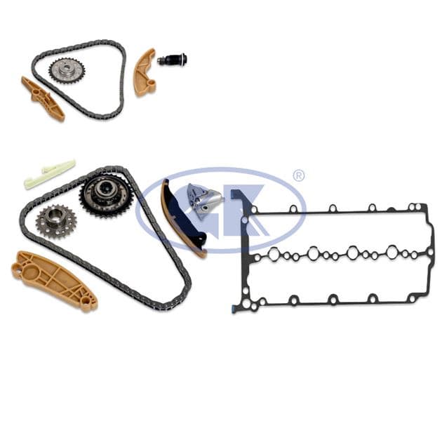 GK EKSANTIRIK ZINCIR SETI DISCOVERY SPORT L550 DISCOVERY 5 L462 R.R EVOQUE L538 L551 R.R SPORT 2 L494 R.R VELAR L560 JAGUAR E-PACE X540 F-PACE X761 XE X760 XF II X260 XF SPORTBRAKE X260 OEM: LR132676-JDE40593-LR139320-JDE40723 - GK SK1655 kodlu oto yedek parça