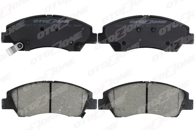 OTOZONE ÖN FREN BALATA HYUNDAI İ10 1.0L 1.2L G3LA G4LA 13- OEM: 58101B9A70-58101B4A00 - OTOZONE FDO8027-R kodlu oto yedek parça