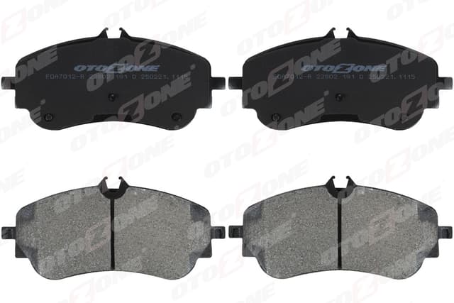 OTOZONE ARKA BALATASI AMAROK-CRAFTER 06/2016 > OEM: 2H6698451 - OTOZONE FDA7012-R kodlu oto yedek parça